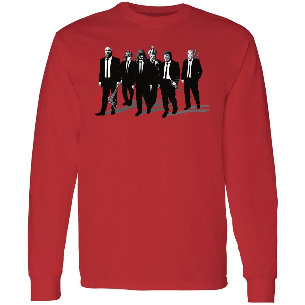 Long Sleeve T-Shirt - UMH1S786 - Red - 14