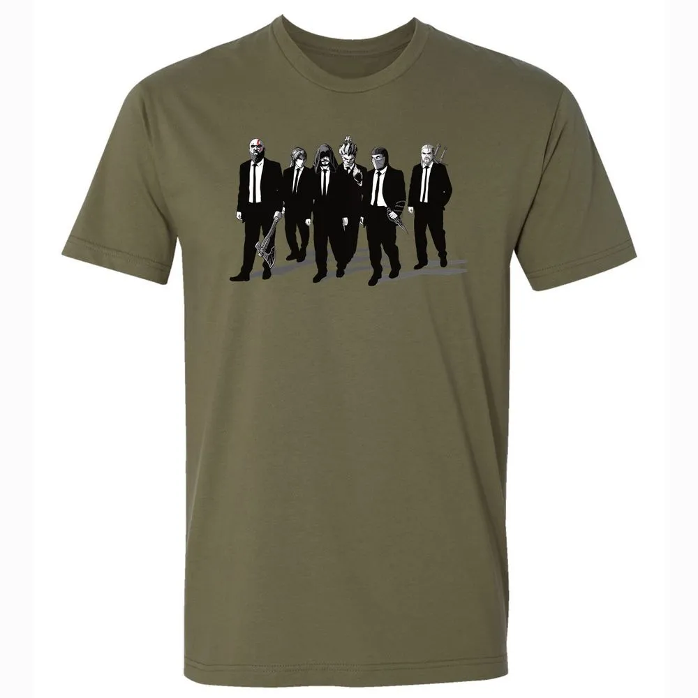 Premium Unisex T-Shirt - 6NWFYR4P - Military Green - 5