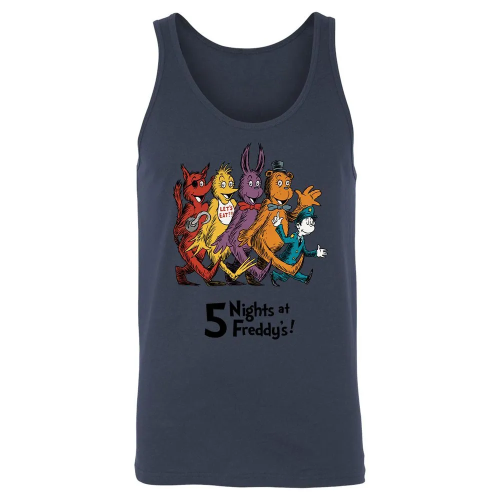 Unisex Jersey Tank - PXQCJK4S - Navy - 8