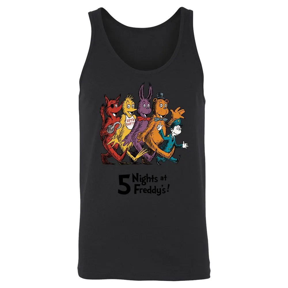 Unisex Jersey Tank - PXQCJK4S - Black - 14
