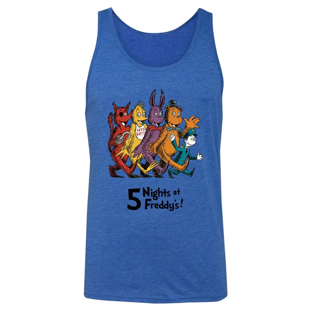 Unisex Jersey Tank - PXQCJK4S - True Royal Triblend - 12