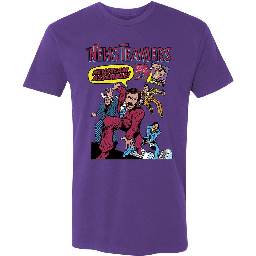 Premium Unisex T-Shirt - V3TEAQB3 - Purple Rush - 7