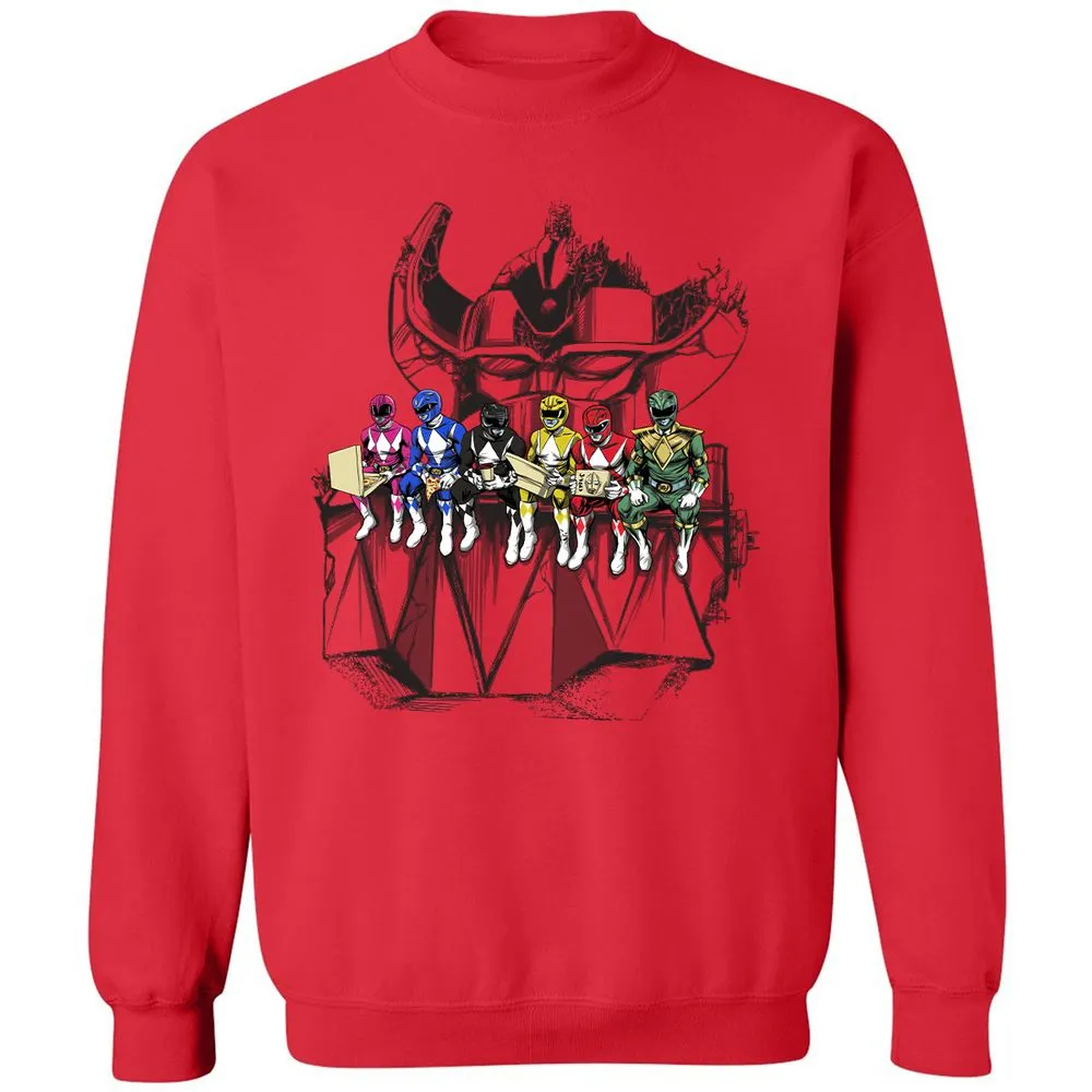 Classic Unisex Sweatshirt - 8DAKA2HY - Red - 5