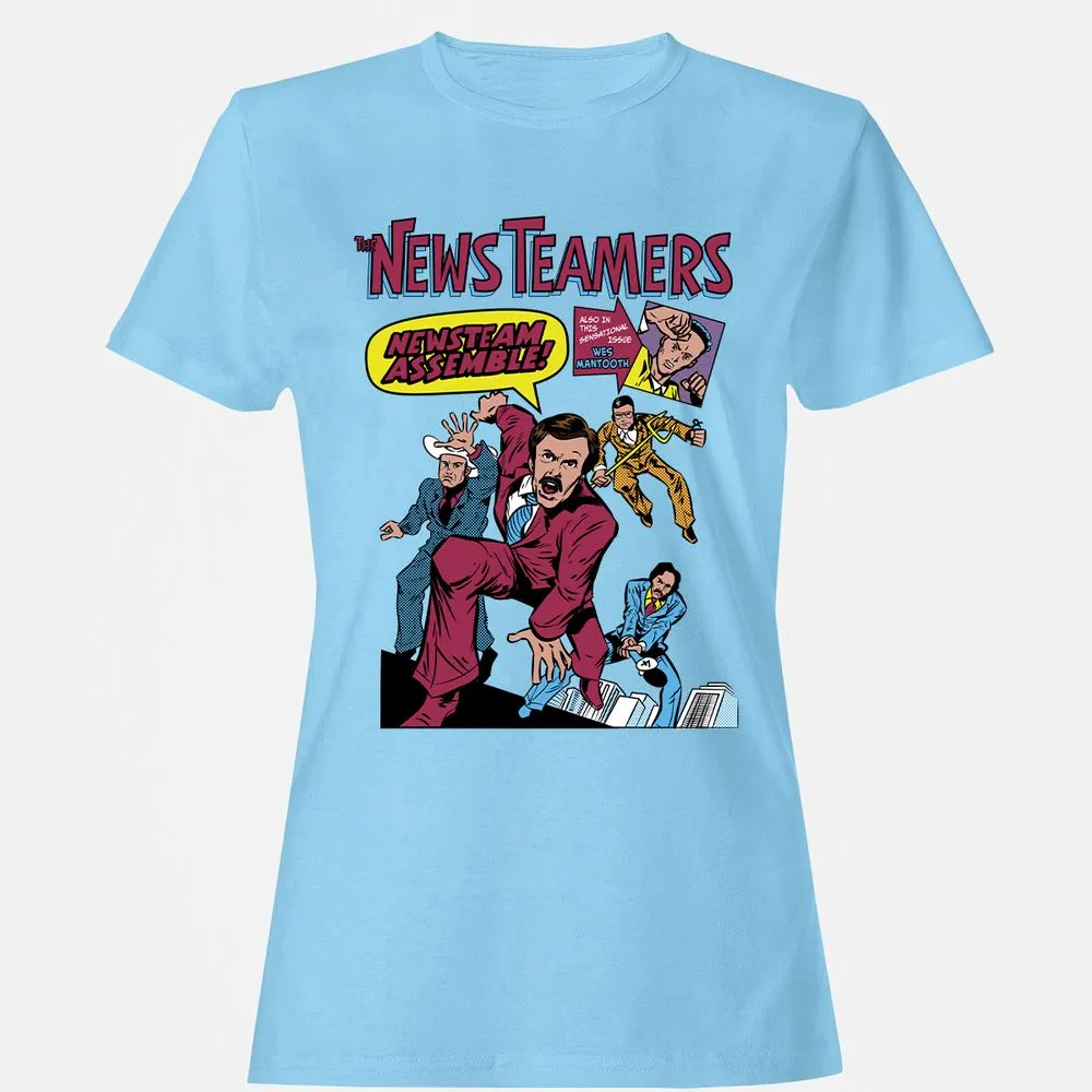 Women's T-Shirt - 8PPYDQF2 - Light Blue - 8