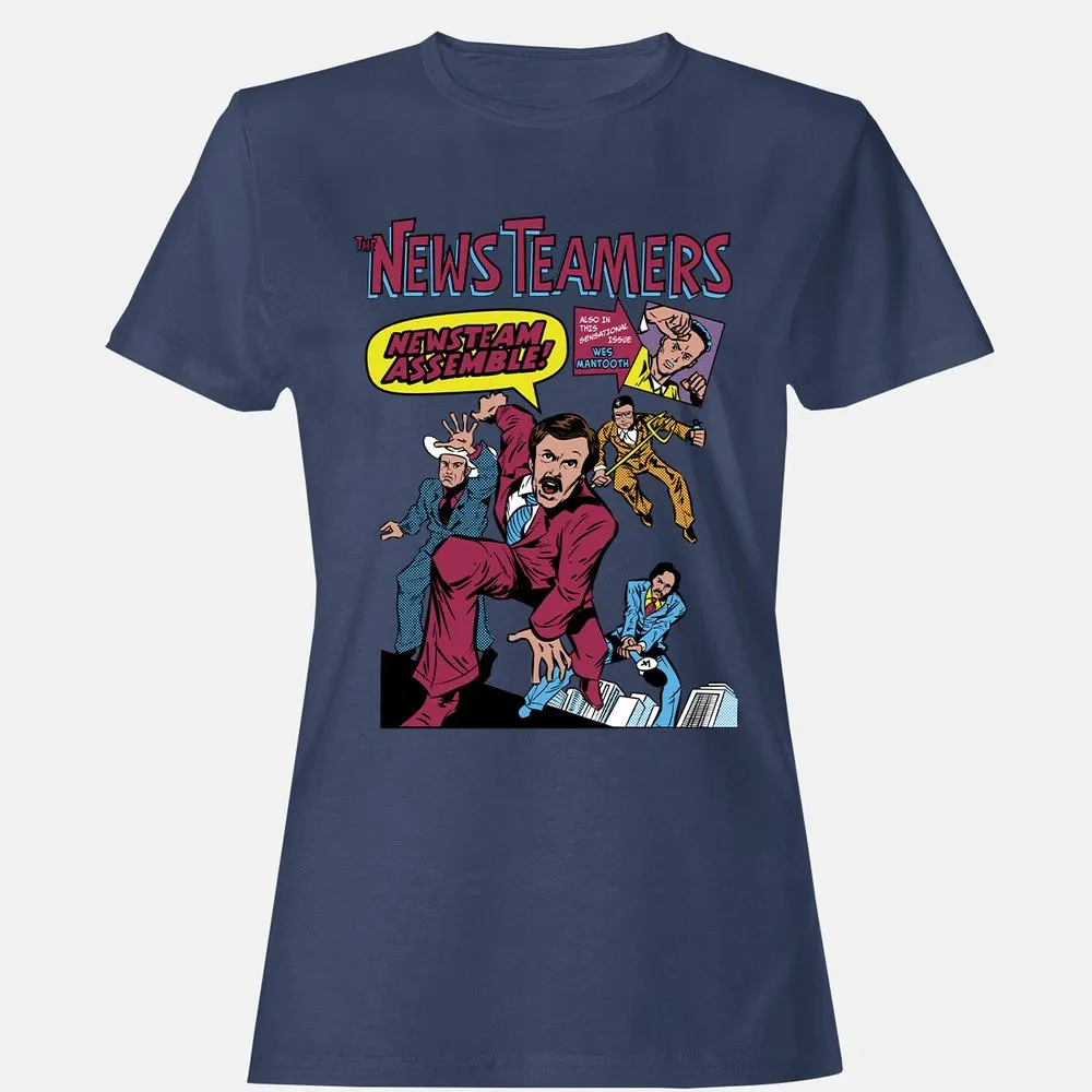 Women's T-Shirt - 8PPYDQF2 - Navy - 10
