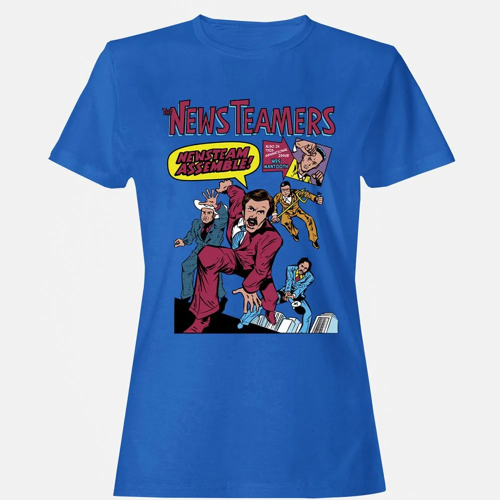 Women's T-Shirt - 8PPYDQF2 - Royal - 14