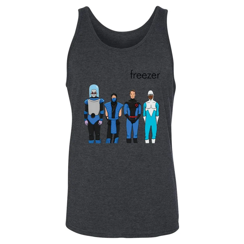 Unisex Jersey Tank - 6AVPZRD8 - Dark Grey Heather - 6