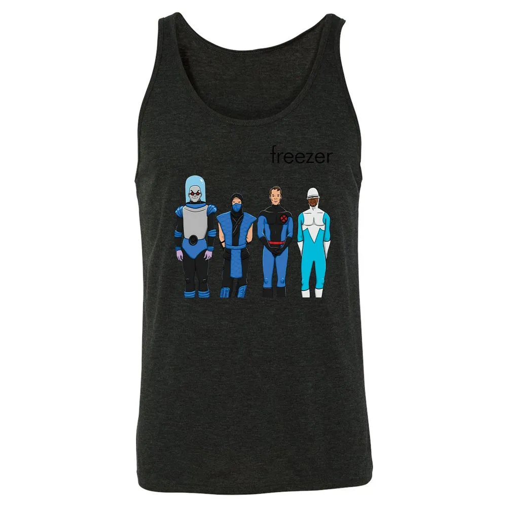 Unisex Jersey Tank - 6AVPZRD8 - Charcoal Black Triblend - 5
