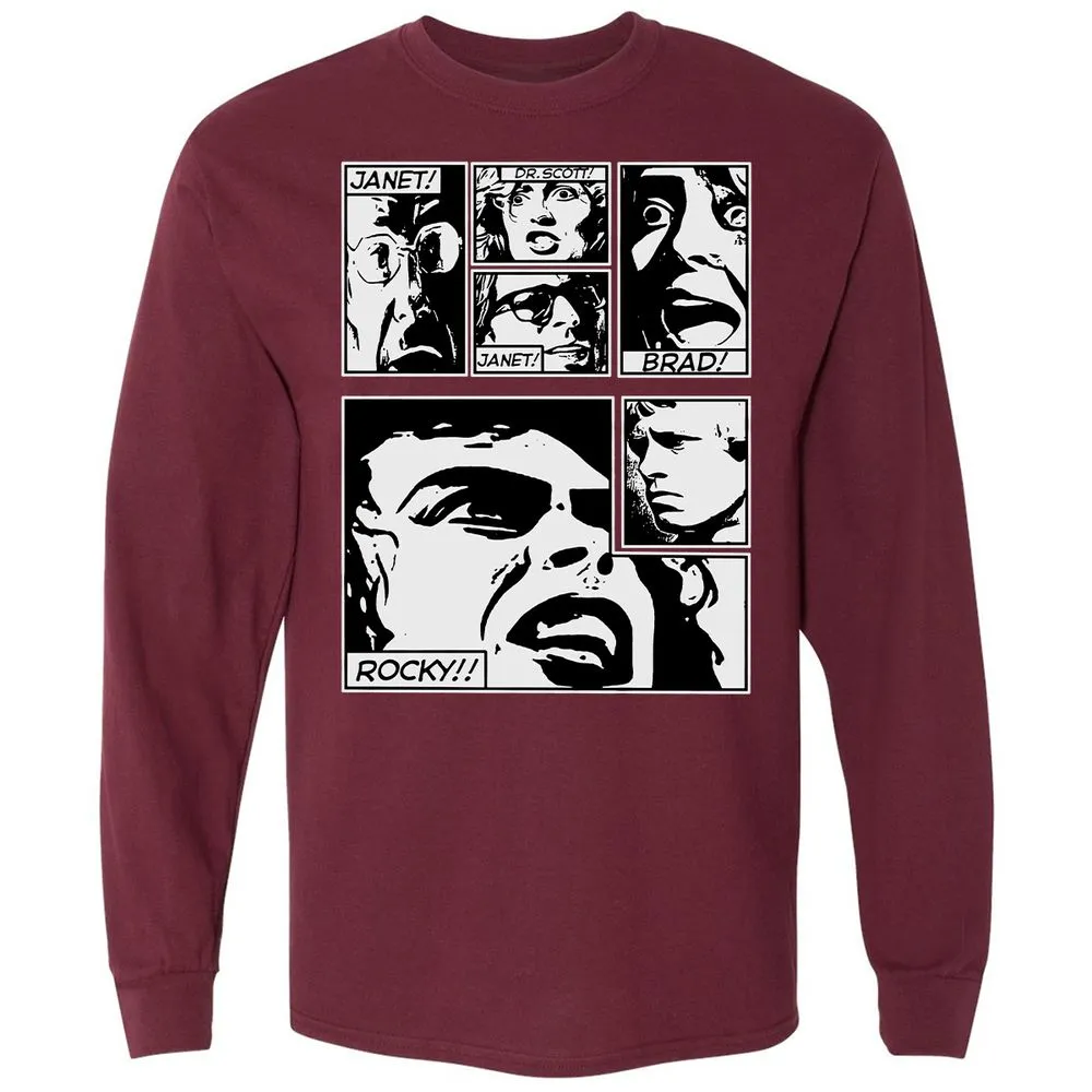 Long Sleeve T-Shirt - ZNYYXZQ1 - Maroon - 11