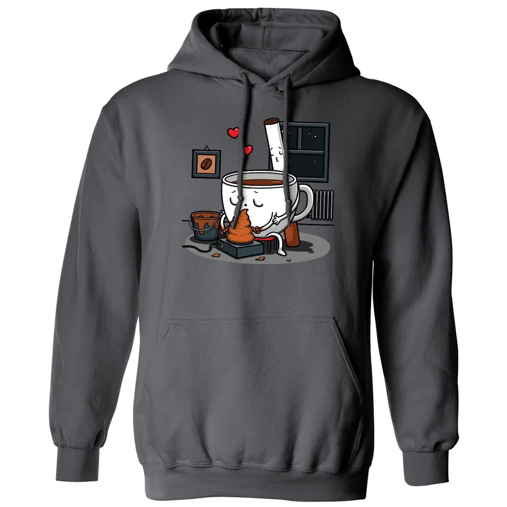Classic Unisex Hoodie - FJQHKHUD - Charcoal - 7