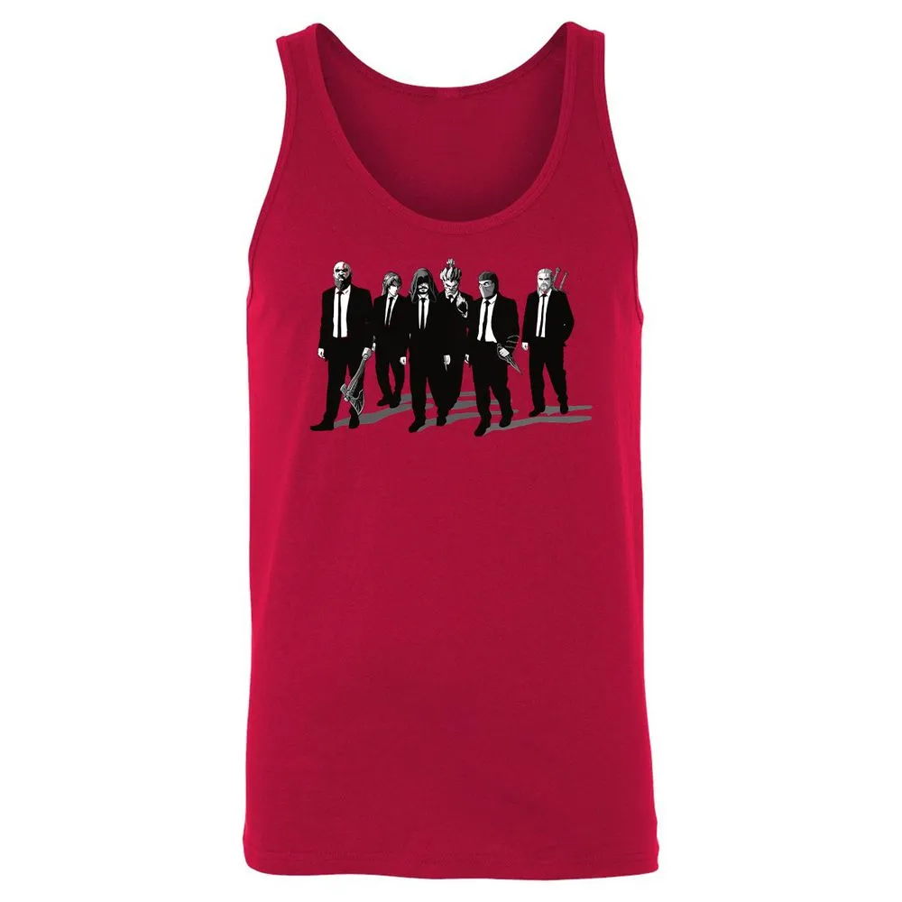 Unisex Jersey Tank - KTH5TKY9 - Red - 11