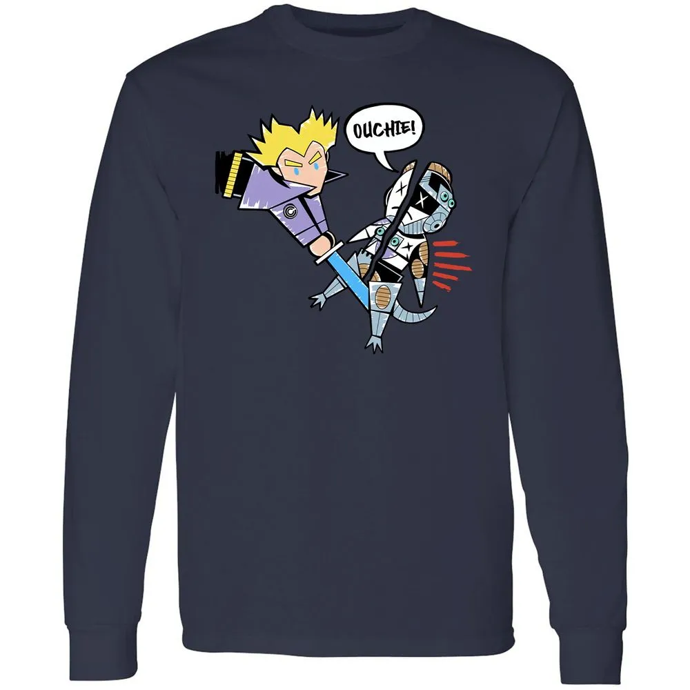 Long Sleeve T-Shirt - A5FFDEP6 - Navy - 12