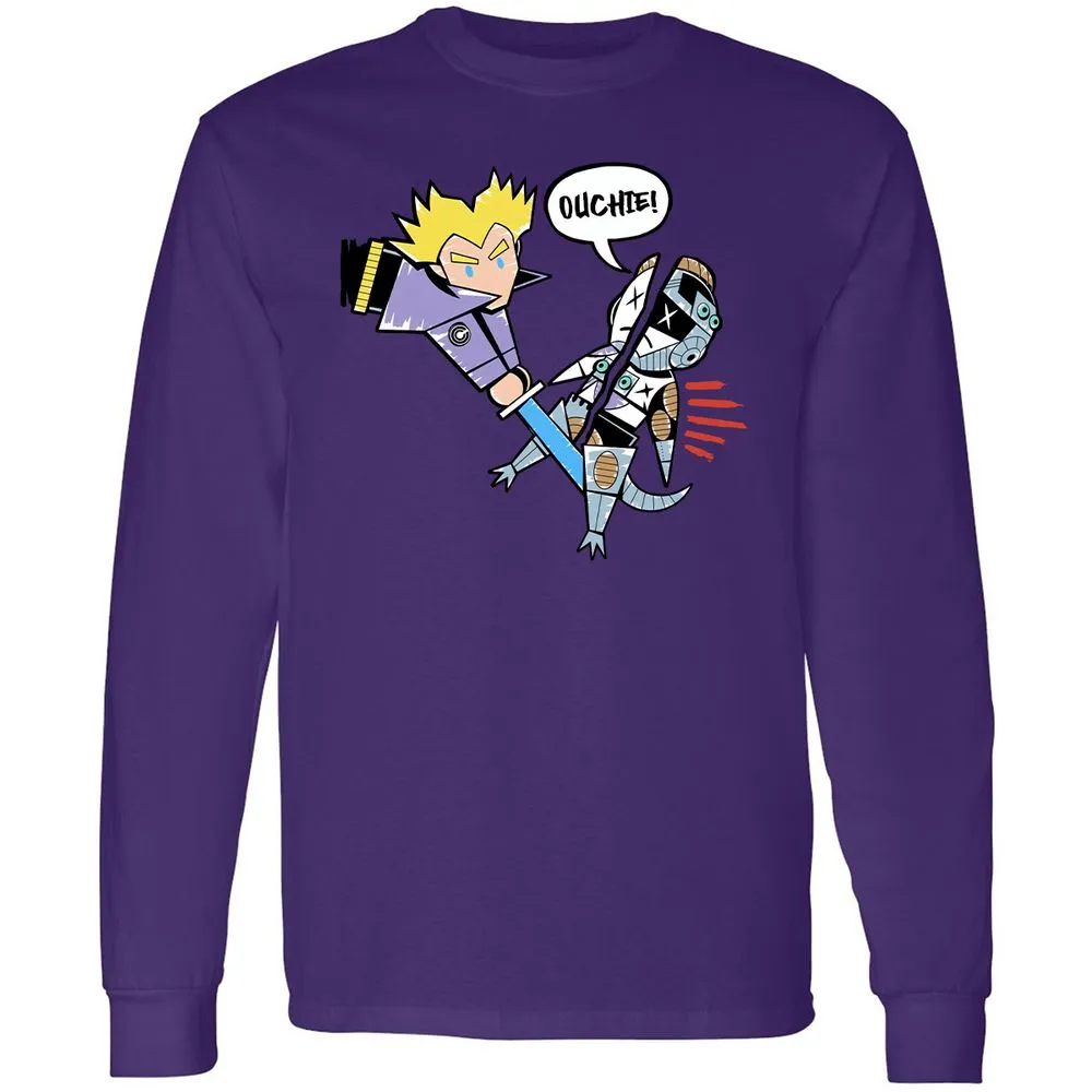 Long Sleeve T-Shirt - A5FFDEP6 - Purple - 13
