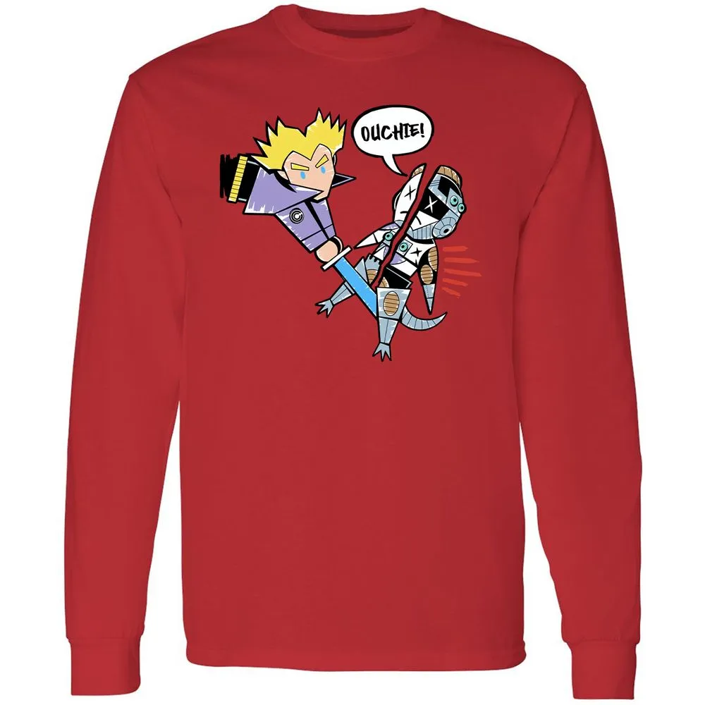 Long Sleeve T-Shirt - A5FFDEP6 - Red - 14