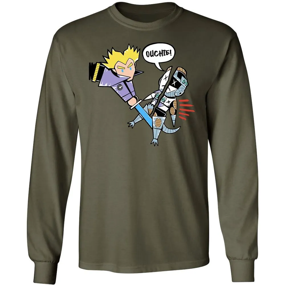 Long Sleeve T-Shirt - A5FFDEP6 - Military Green - 7