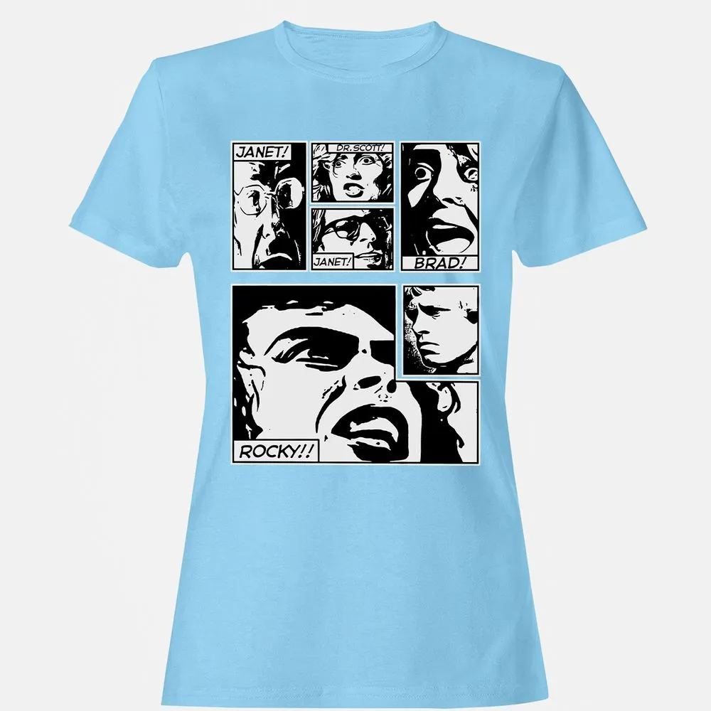 Women's T-Shirt - TNDLP6YG - Light Blue - 8