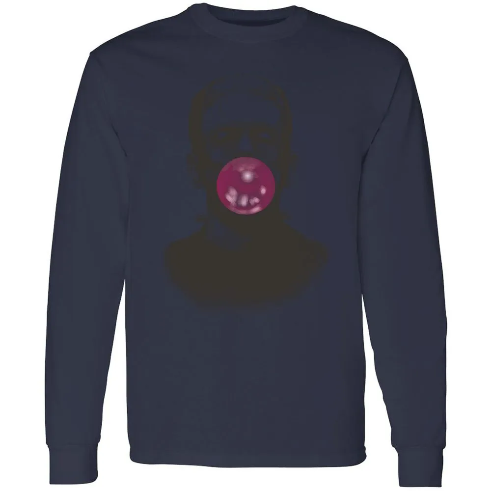 Long Sleeve T-Shirt - XH6BDKLZ - Navy - 12