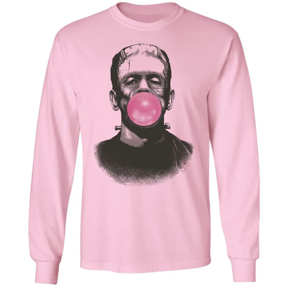 Long Sleeve T-Shirt - XH6BDKLZ - Light Pink - 3