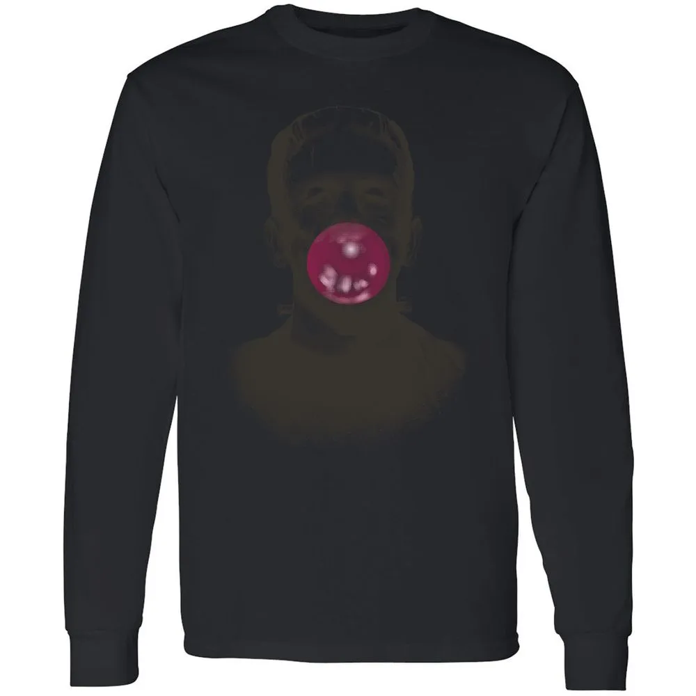 Long Sleeve T-Shirt - XH6BDKLZ - Black - 16