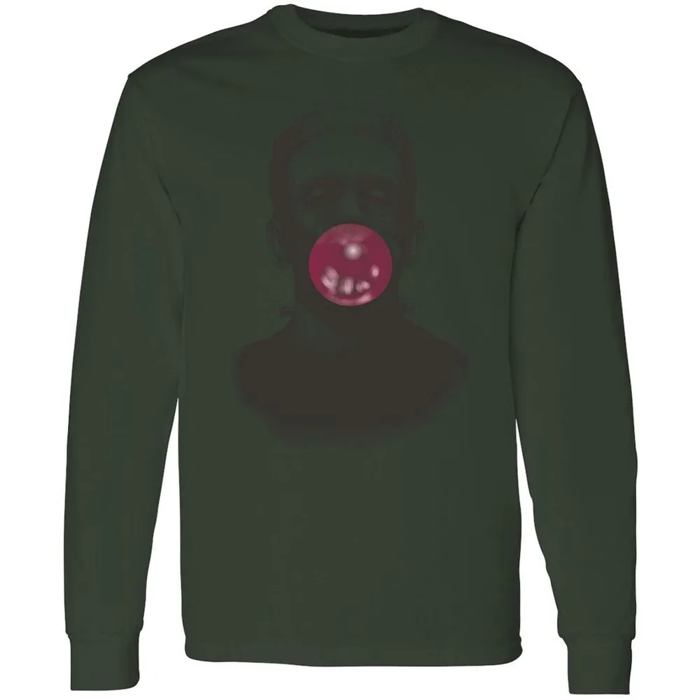 Long Sleeve T-Shirt - XH6BDKLZ - Forest Green - 8