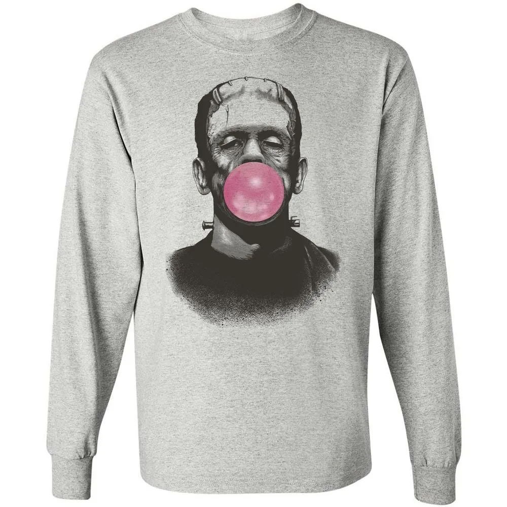 Long Sleeve T-Shirt - XH6BDKLZ - Ash - 5