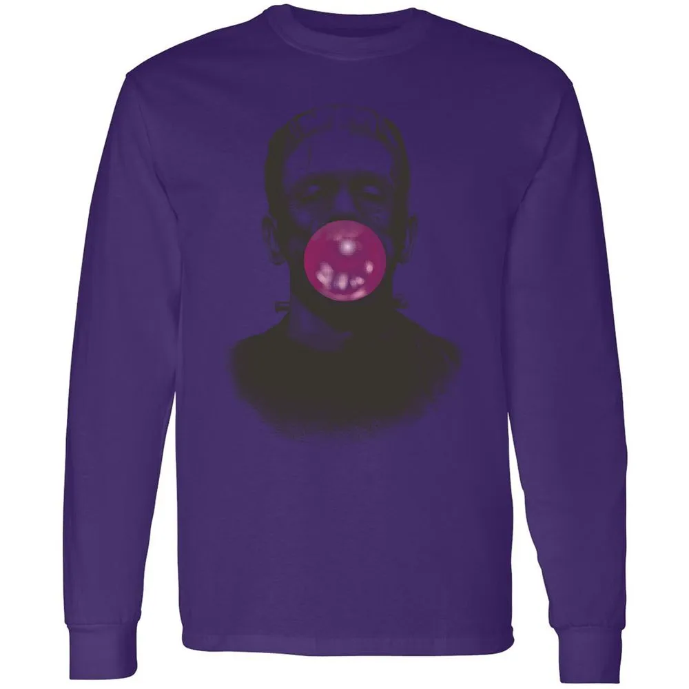Long Sleeve T-Shirt - XH6BDKLZ - Purple - 13