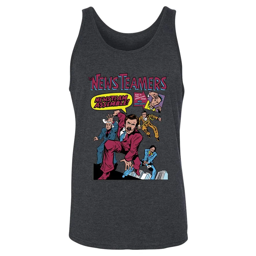 Unisex Jersey Tank - PVFJUDRV - Dark Grey Heather - 6