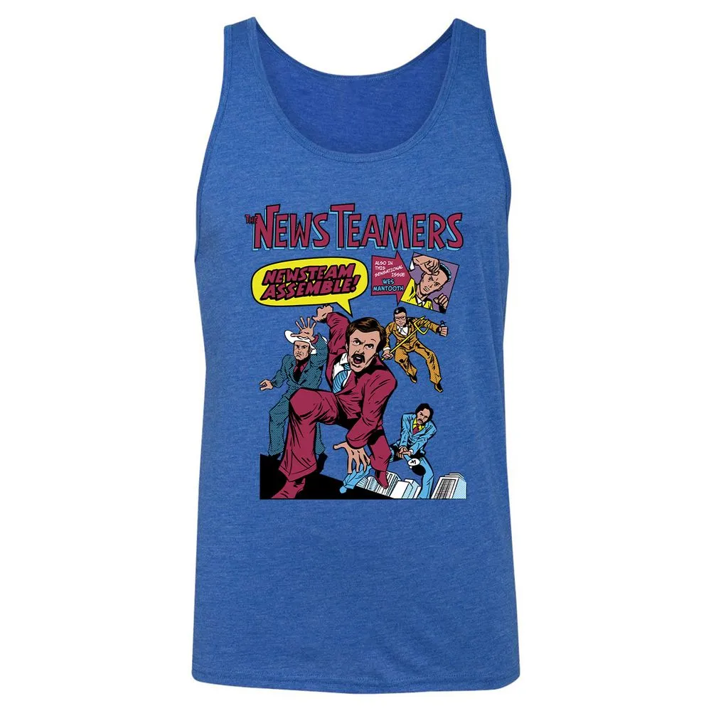 Unisex Jersey Tank - PVFJUDRV - True Royal Triblend - 12