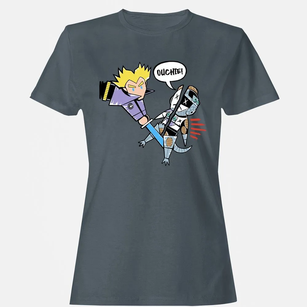 Women's T-Shirt - E57NVJZB - Charcoal - 3
