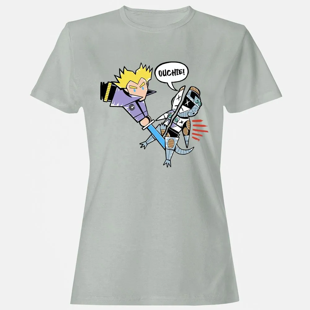 Women's T-Shirt - E57NVJZB - Ash - 2