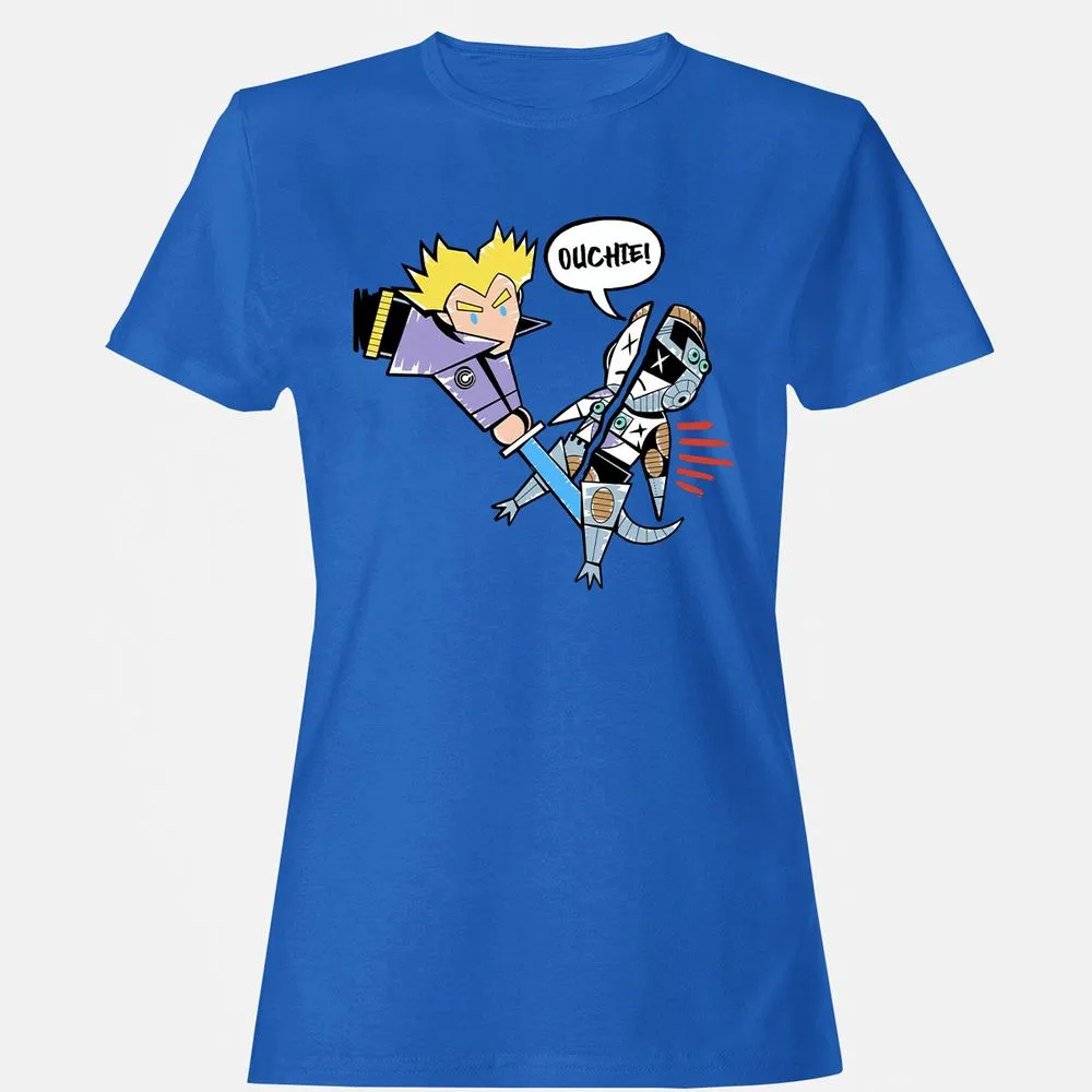 Women's T-Shirt - E57NVJZB - Royal - 14