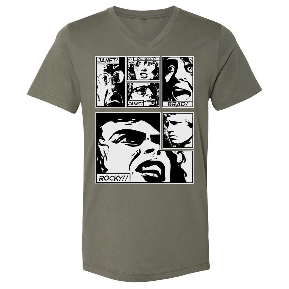 Unisex V-Neck T-Shirt - SRY4GM6B - Military Green - 10