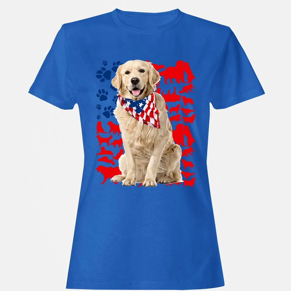Women's T-Shirt - HTL7BJ96 - Royal - 14