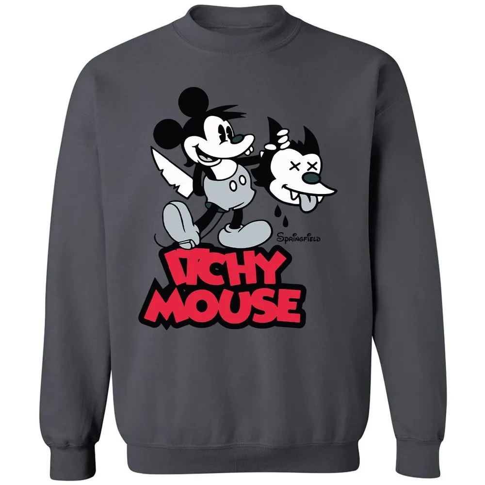 Classic Unisex Sweatshirt - QYUEKQC8 - Charcoal - 7