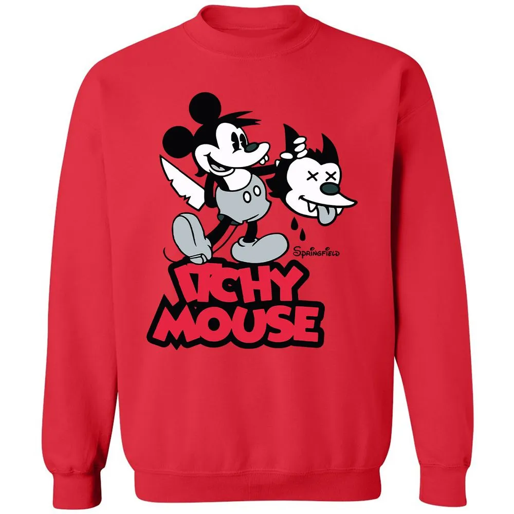 Classic Unisex Sweatshirt - QYUEKQC8 - Red - 5