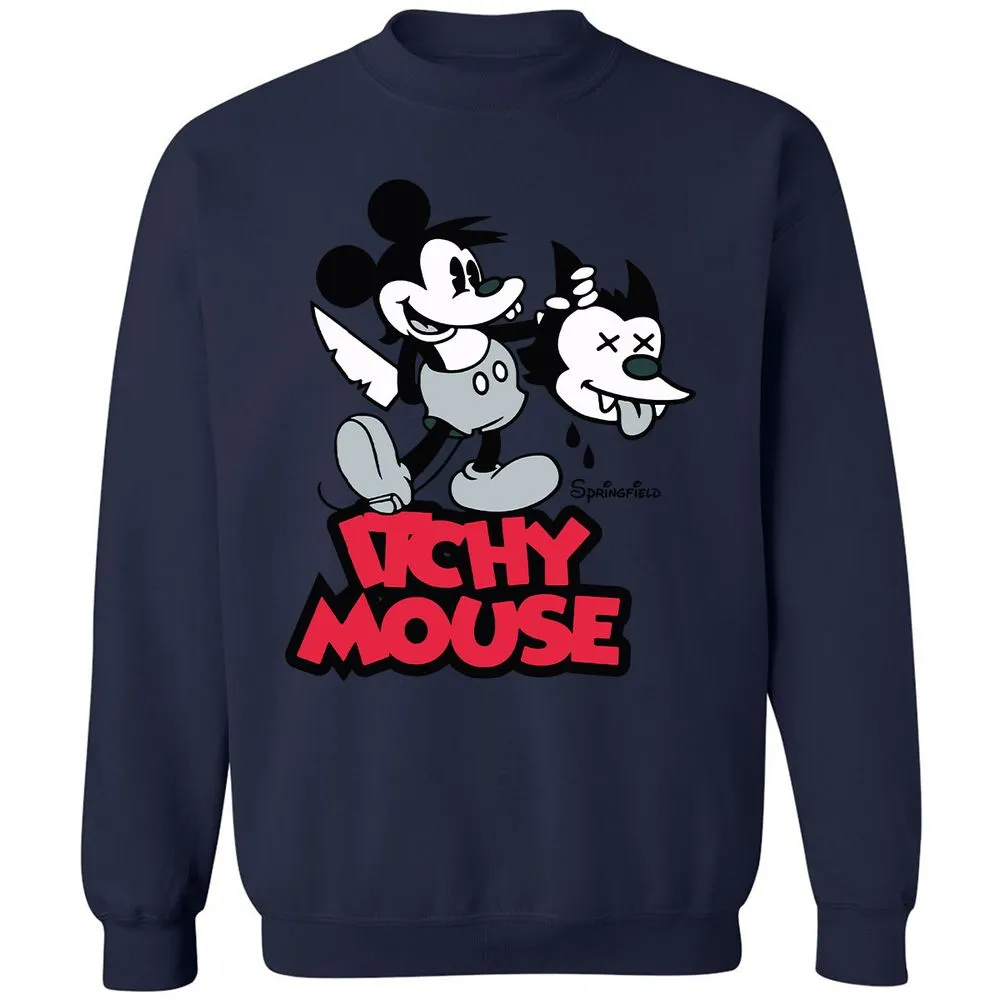 Classic Unisex Sweatshirt - QYUEKQC8 - Navy - 8