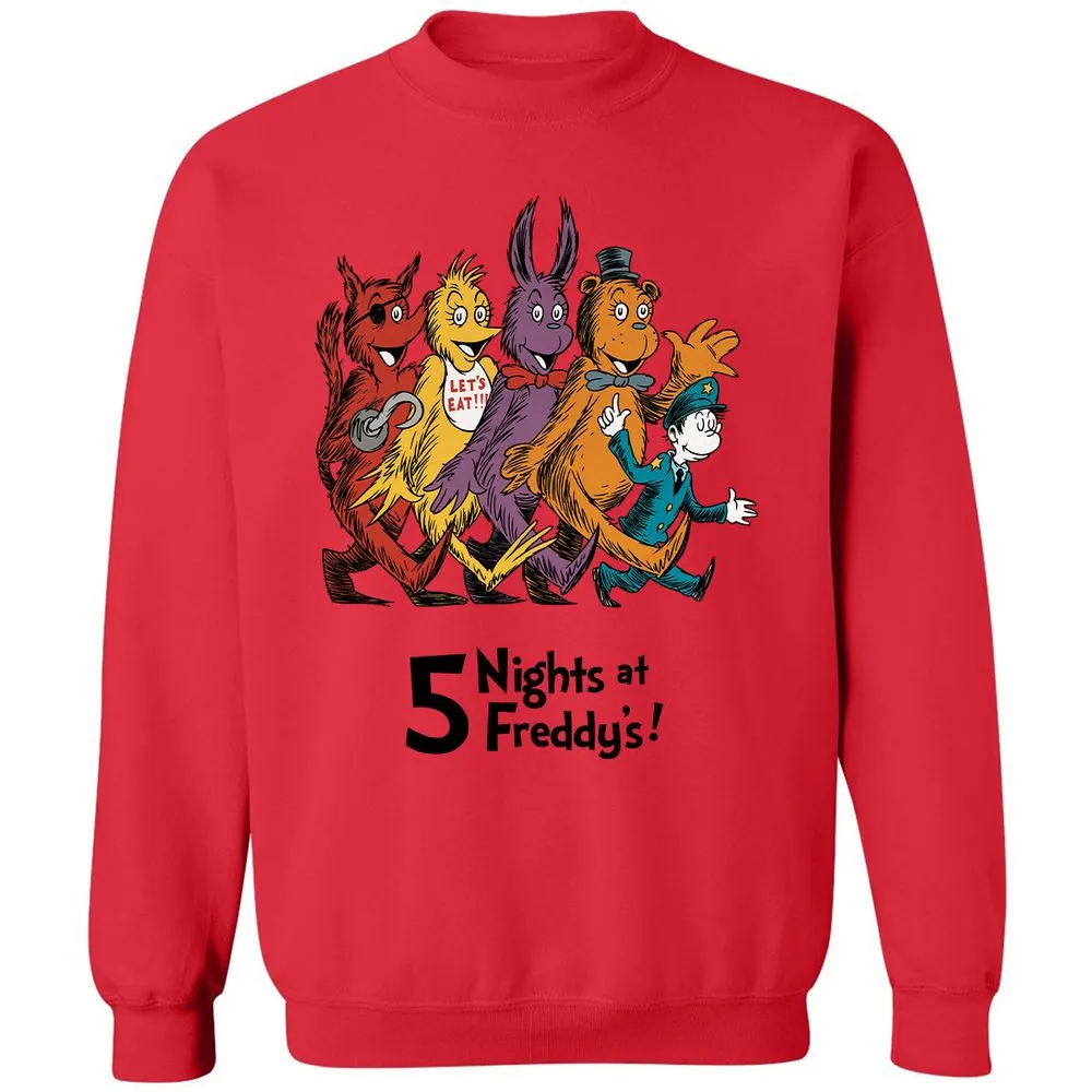 Classic Unisex Sweatshirt - NXKLR26S - Red - 5