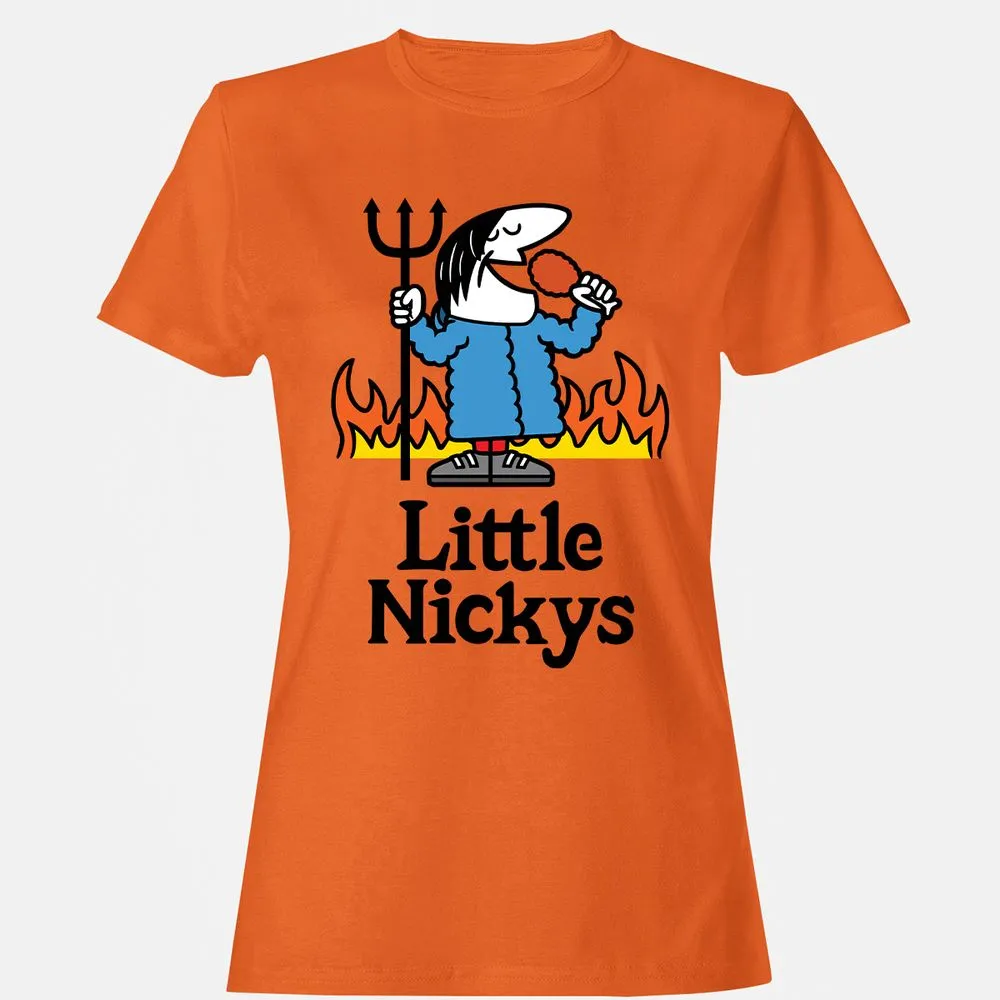Women's T-Shirt - 61Q7YRGQ - Orange - 11