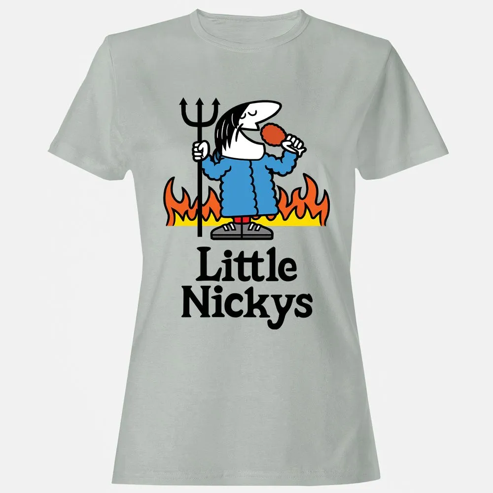 Women's T-Shirt - 61Q7YRGQ - Ash - 2