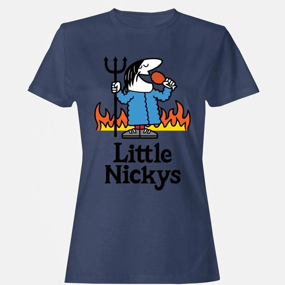 Women's T-Shirt - 61Q7YRGQ - Navy - 10