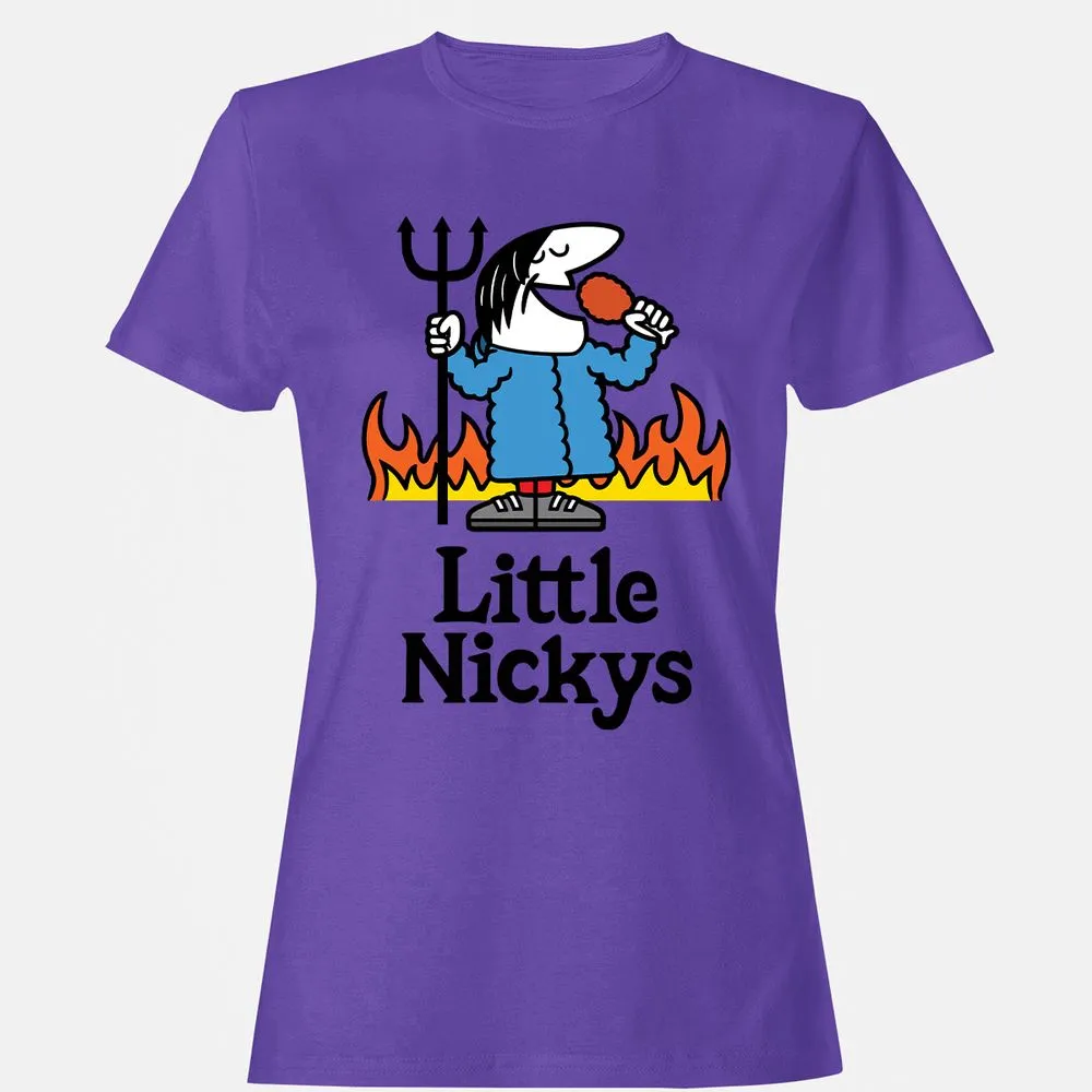 Women's T-Shirt - 61Q7YRGQ - Purple - 12