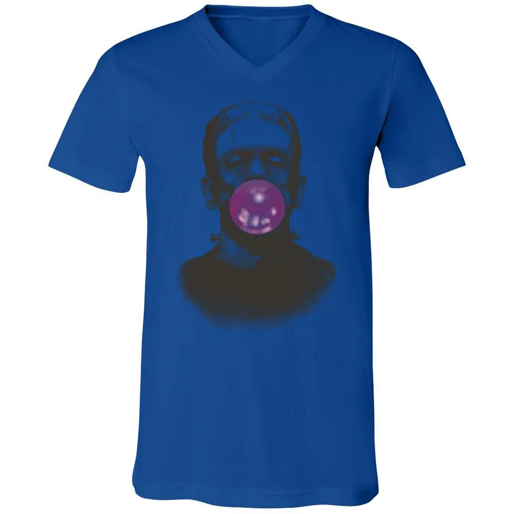 Unisex V-Neck T-Shirt - 8R3XPLVB - True Royal - 4