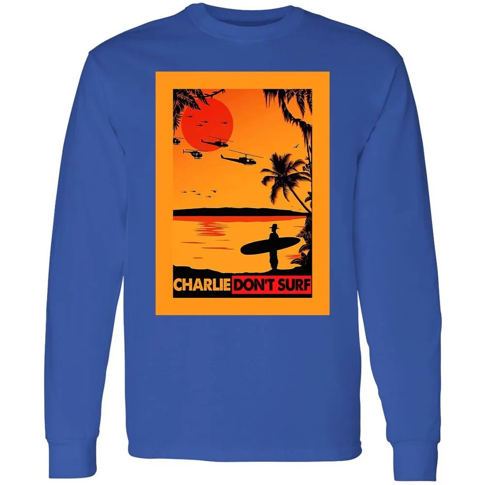 Long Sleeve T-Shirt - AXSNUAQL - Royal - 4