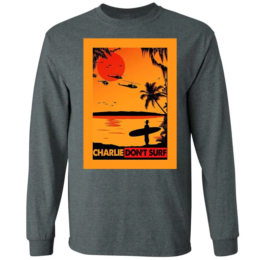 Long Sleeve T-Shirt - AXSNUAQL - Dark Heather - 15
