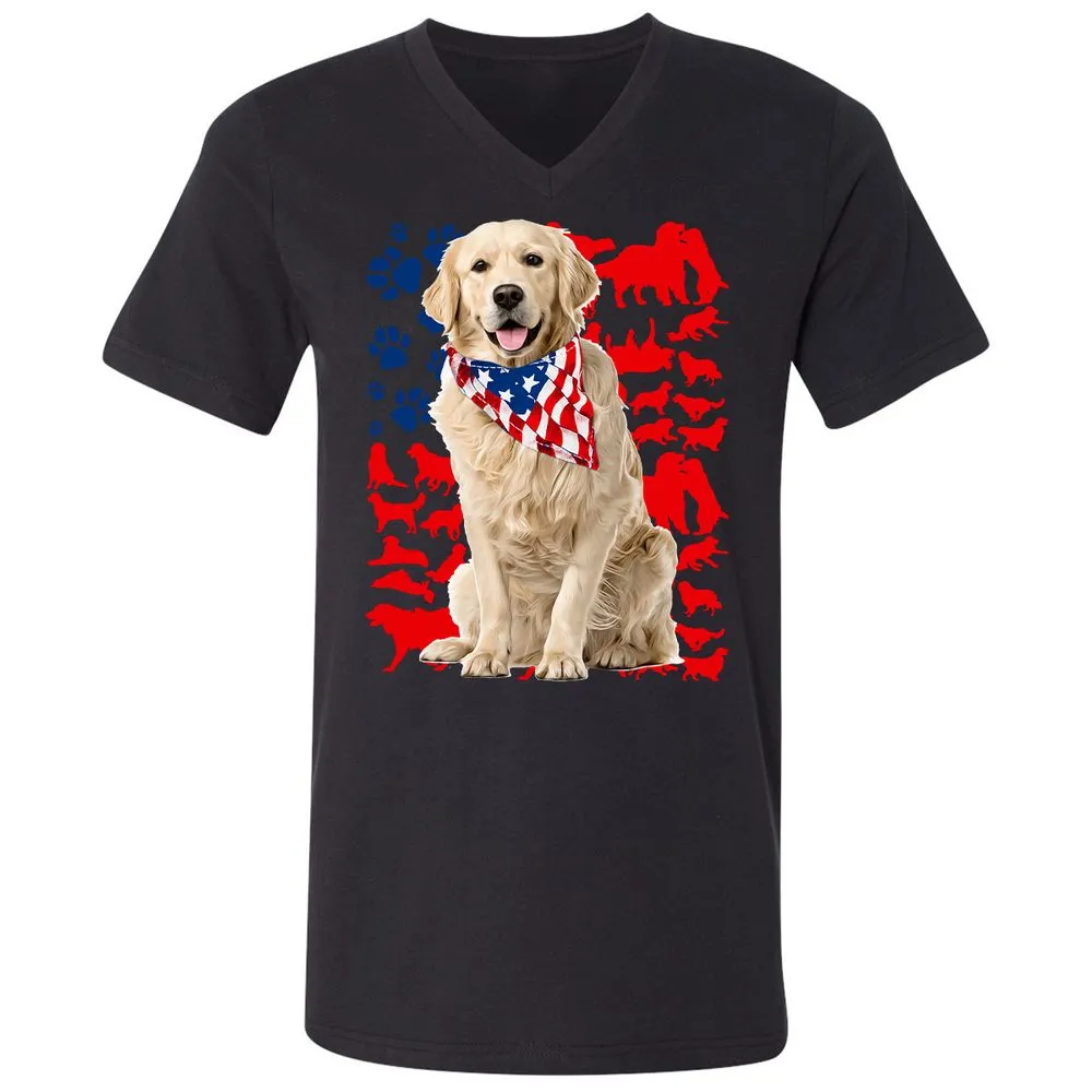 Unisex V-Neck T-Shirt - JPNXMRY6 - Black - 16