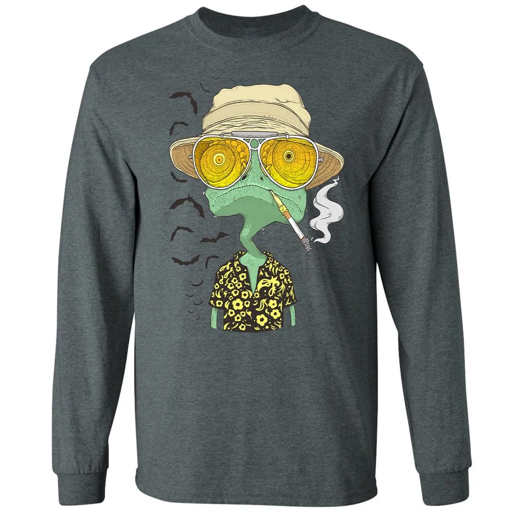 Long Sleeve T-Shirt - DTUMC1K2 - Dark Heather - 15