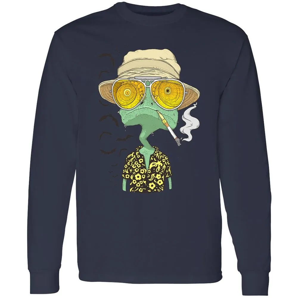 Long Sleeve T-Shirt - DTUMC1K2 - Navy - 12