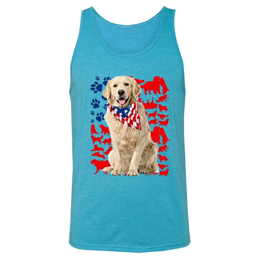 Unisex Jersey Tank - PPS1NGH6 - Aqua Triblend - 3