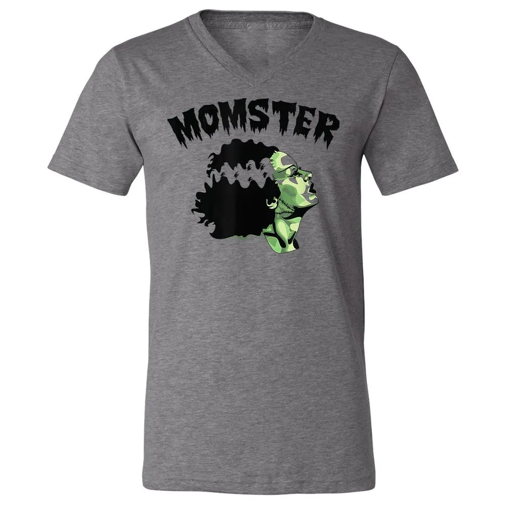 Unisex V-Neck T-Shirt - 57R63TY7 - Deep Heather - 13
