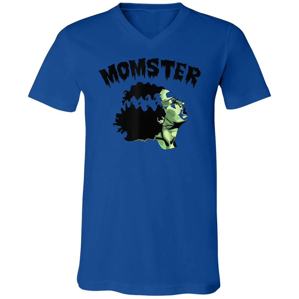 Unisex V-Neck T-Shirt - 57R63TY7 - True Royal - 4